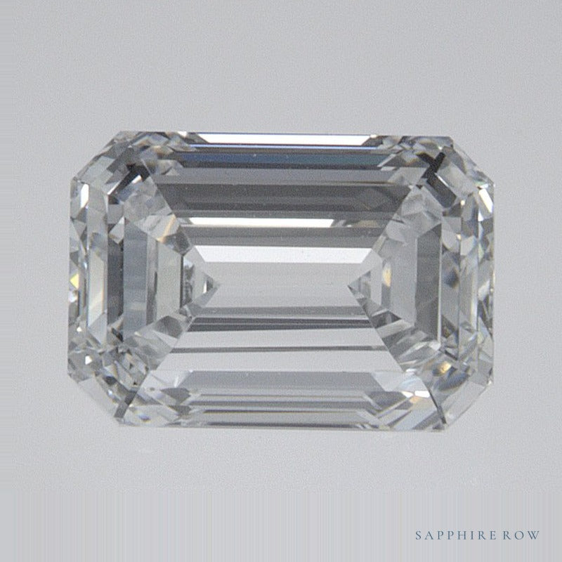 1.01 ct lab-grown diamond, emerald cut | Sapphire Row · cut6