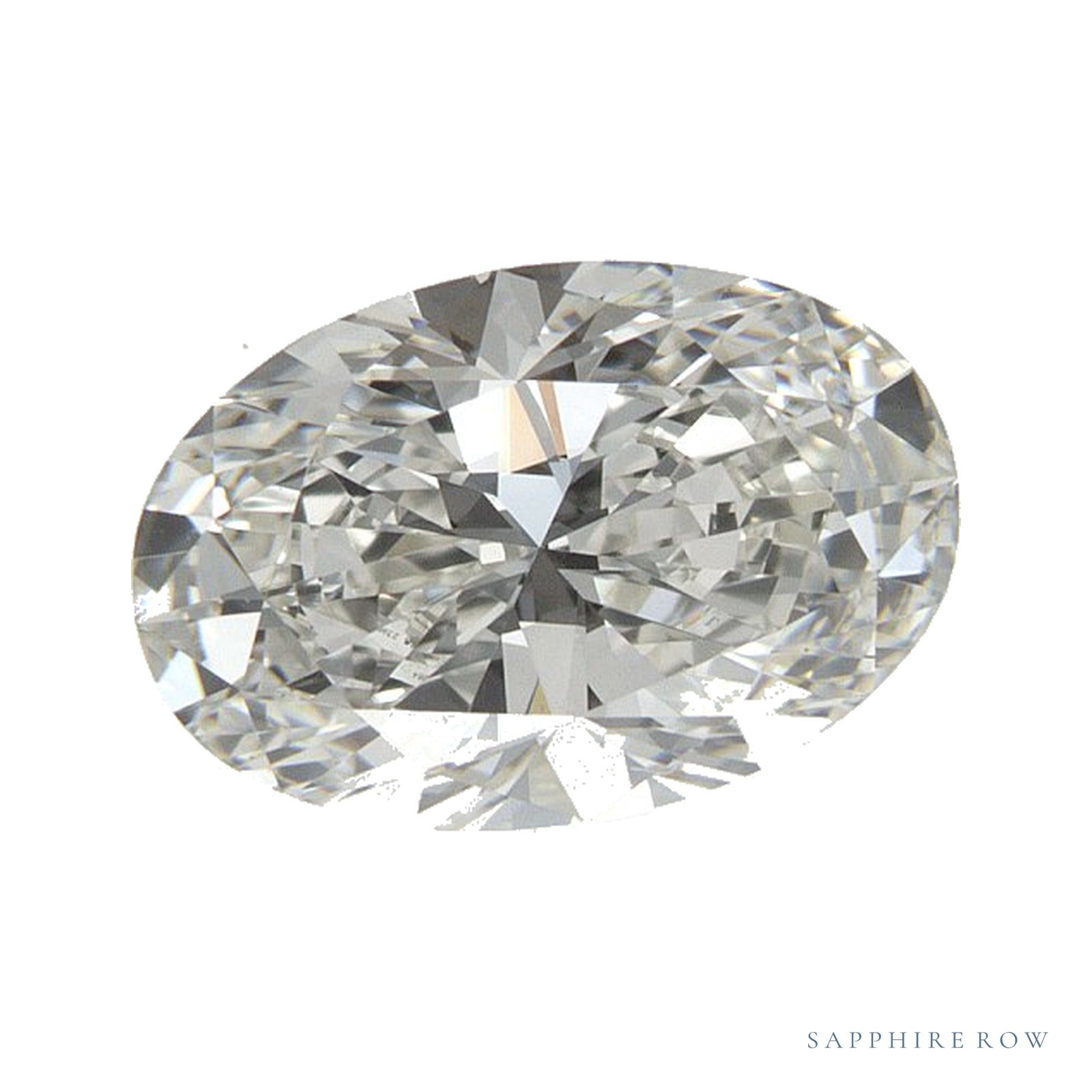 1.00 ct natural diamond, oval cut | Sapphire Row · cut4