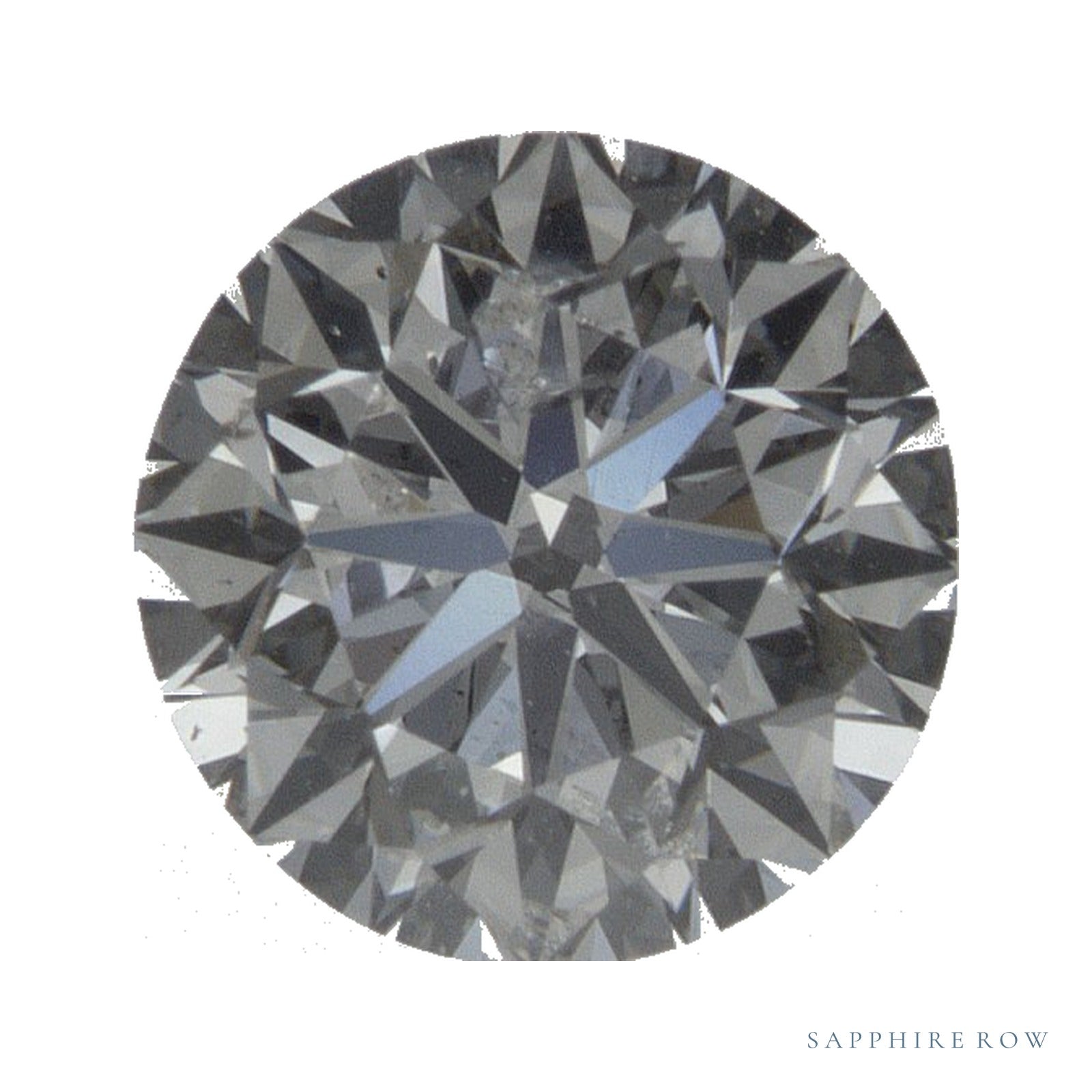 1.00 ct natural diamond, round cut | Sapphire Row · cut4