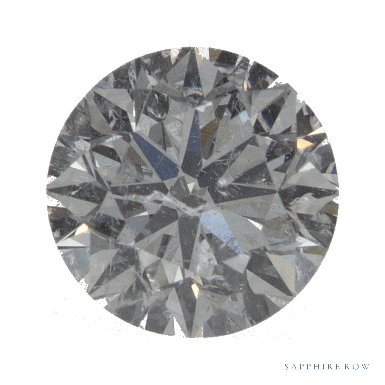 1.00 ct natural diamond, round cut | Sapphire Row · cut4