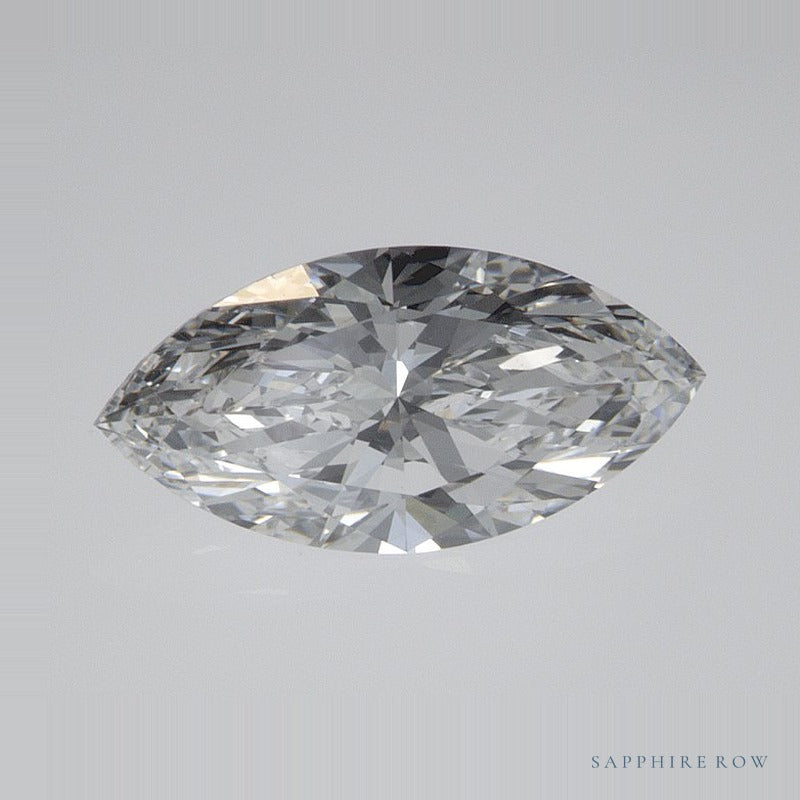 1.00 ct lab-grown diamond, marquise cut | Sapphire Row · cut7
