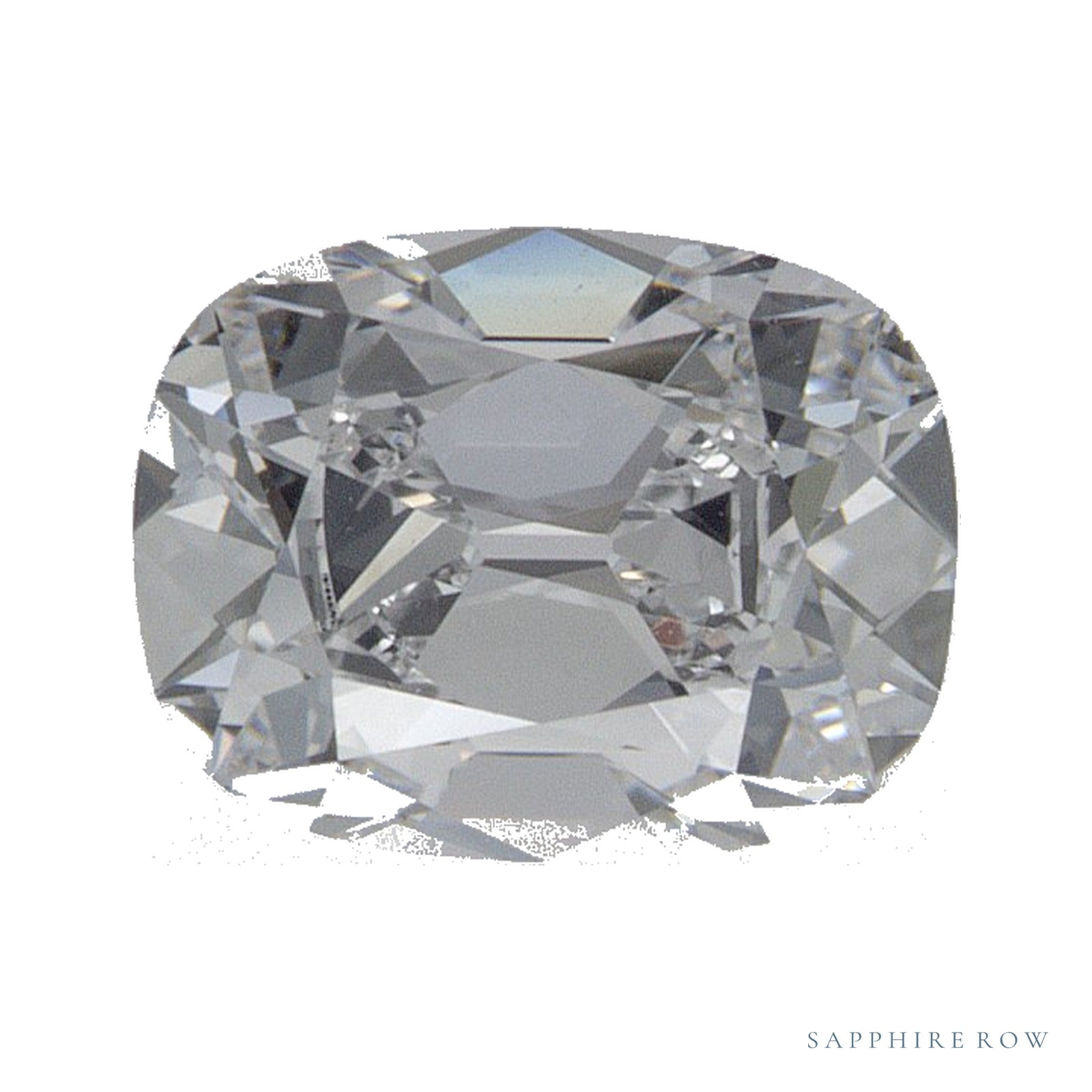 1.00 ct lab-grown diamond, elongated cushion cut | Sapphire Row · cut4