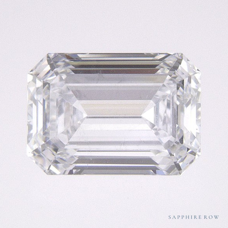 1.00 ct lab-grown diamond, emerald cut | Sapphire Row · cut6