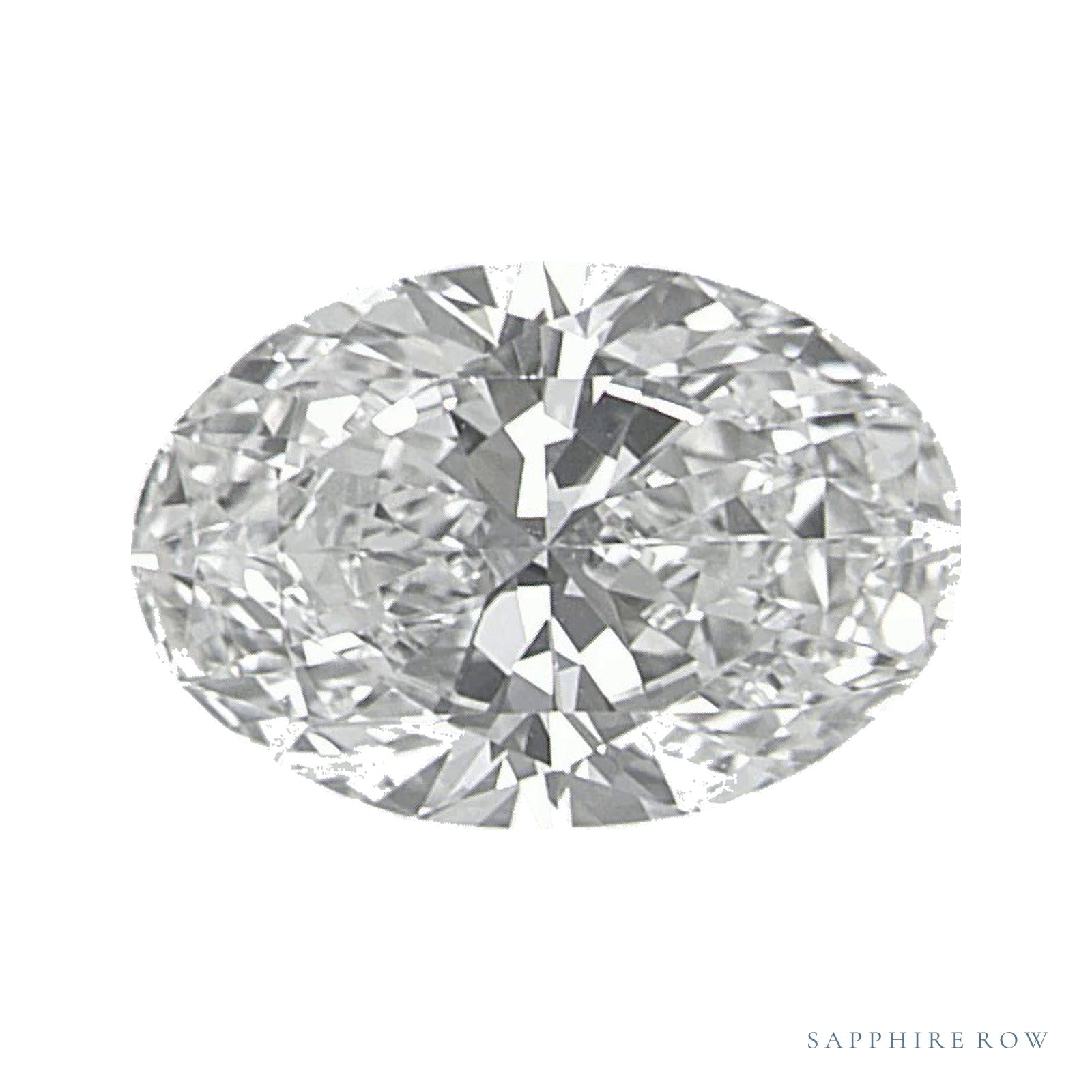0.98 ct natural diamond, oval cut | Sapphire Row · cut4
