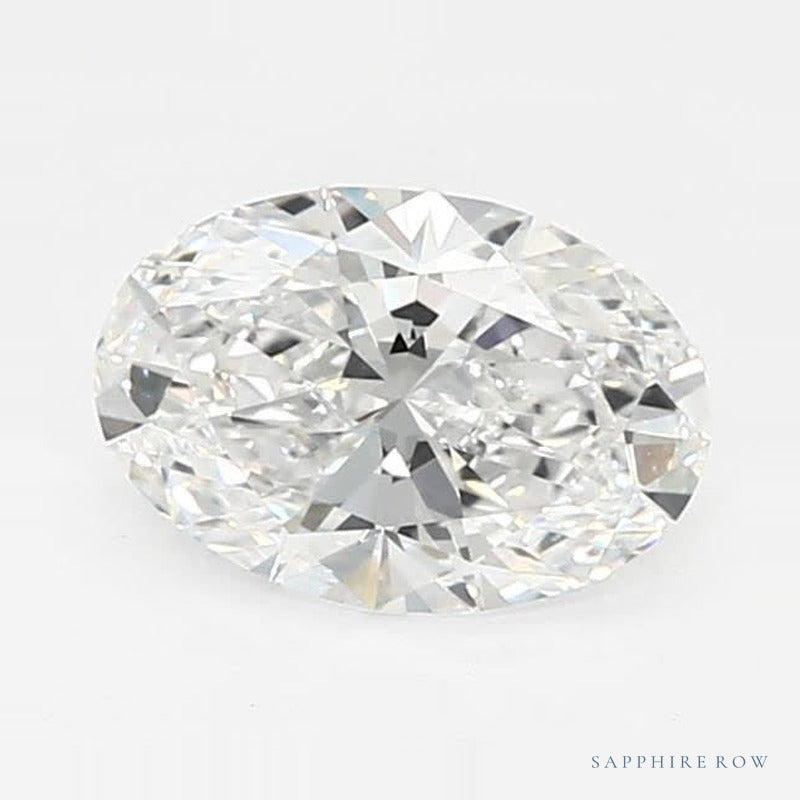 0.97 ct lab-grown diamond, oval cut | Sapphire Row · cut7