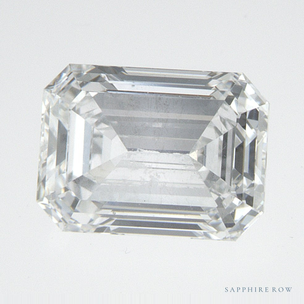 0.96 ct lab-grown diamond, emerald cut | Sapphire Row · cut6