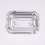 0.95 ct lab-grown diamond, emerald cut | Sapphire Row · cut7