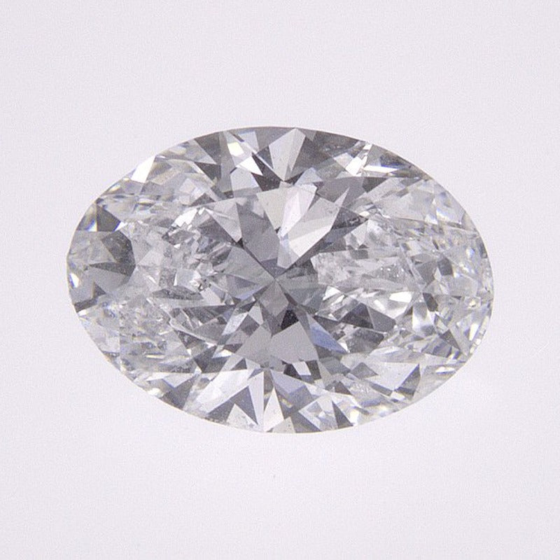 0.94 ct lab-grown diamond, oval cut | Sapphire Row · cut7