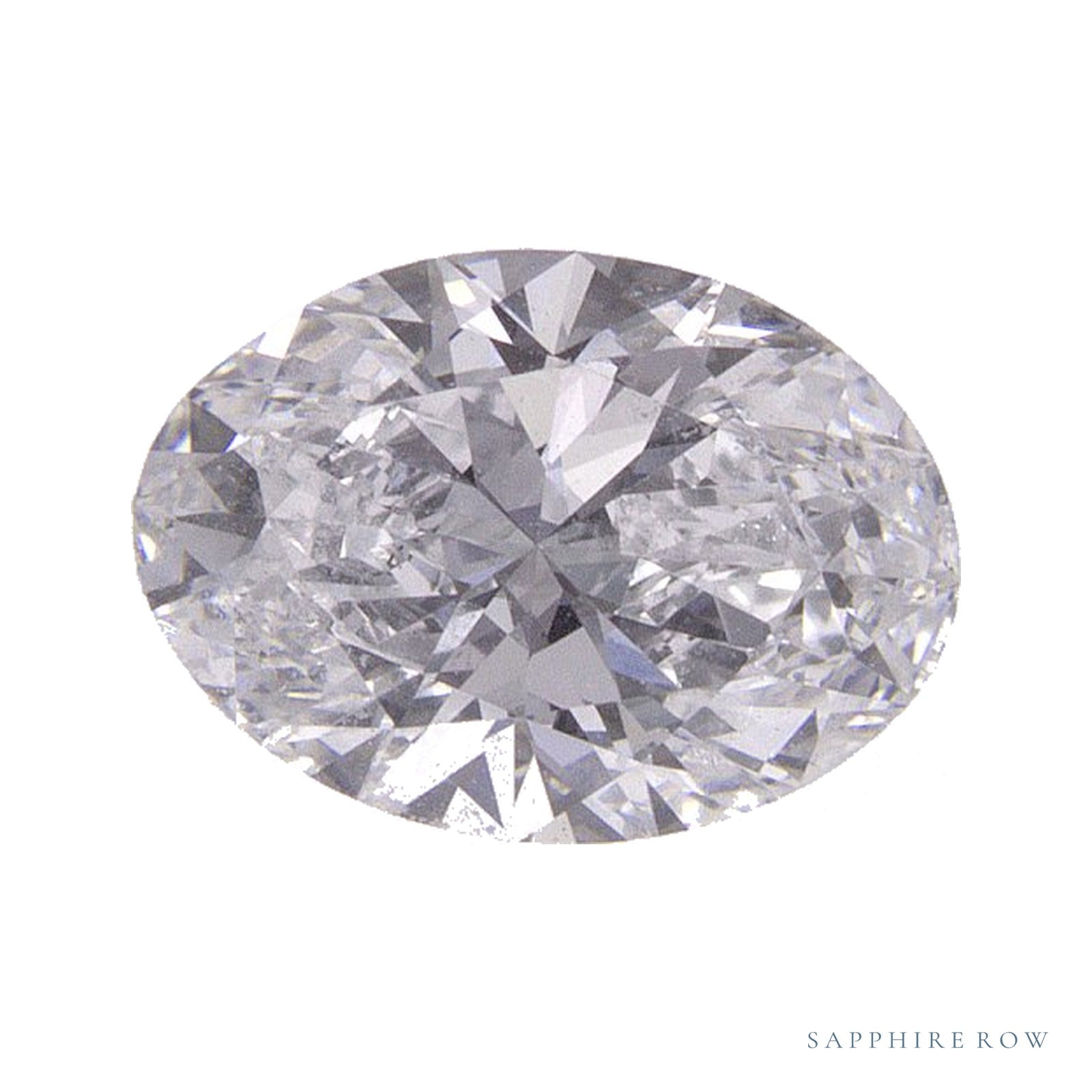 0.94 ct lab-grown diamond, oval cut | Sapphire Row · cut4