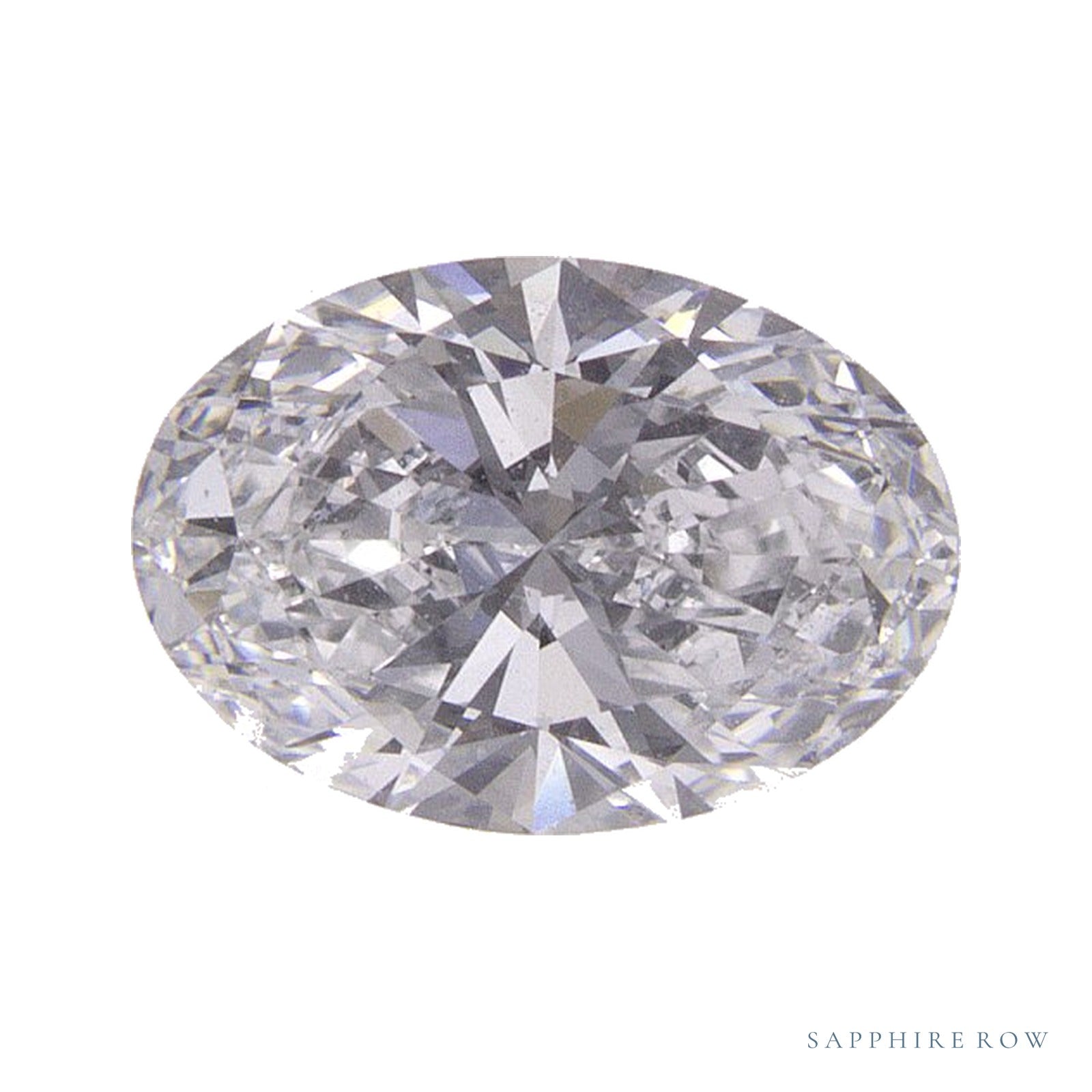 0.94 ct lab-grown diamond, oval cut | Sapphire Row · cut4