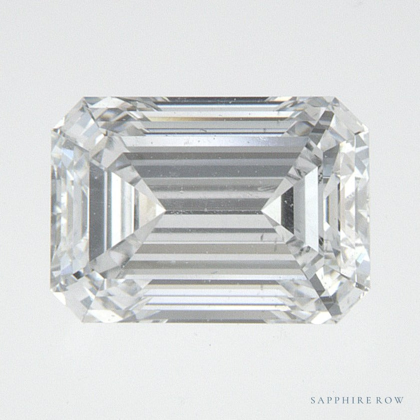 0.94 ct lab-grown diamond, emerald cut | Sapphire Row · cut6