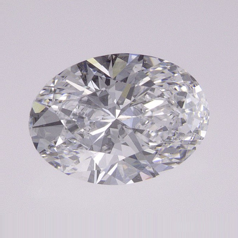 0.93 ct lab-grown diamond, oval cut | Sapphire Row · cut7
