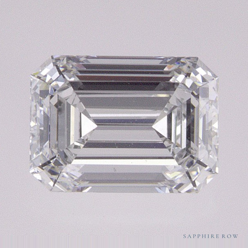0.93 ct lab-grown diamond, emerald cut | Sapphire Row · cut7