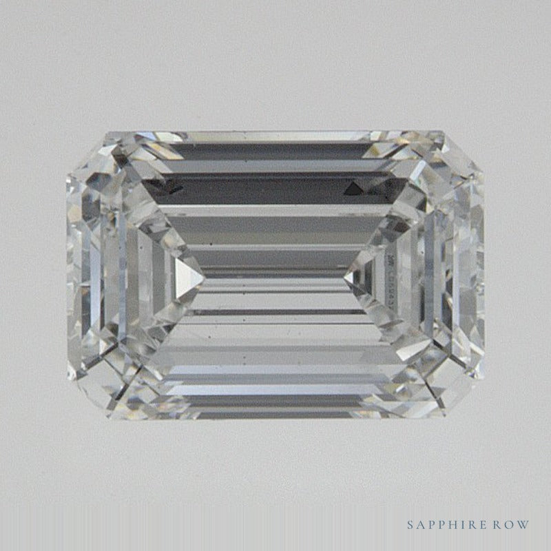 0.92 ct lab-grown diamond, emerald cut | Sapphire Row · cut6