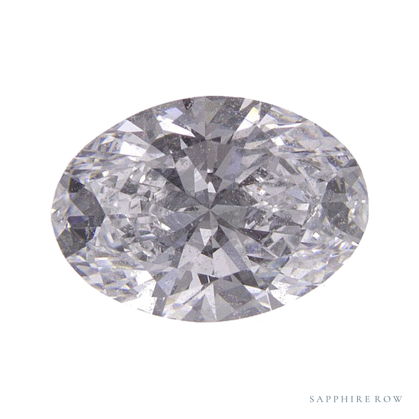 0.92 ct lab-grown diamond, oval cut | Sapphire Row · cut4