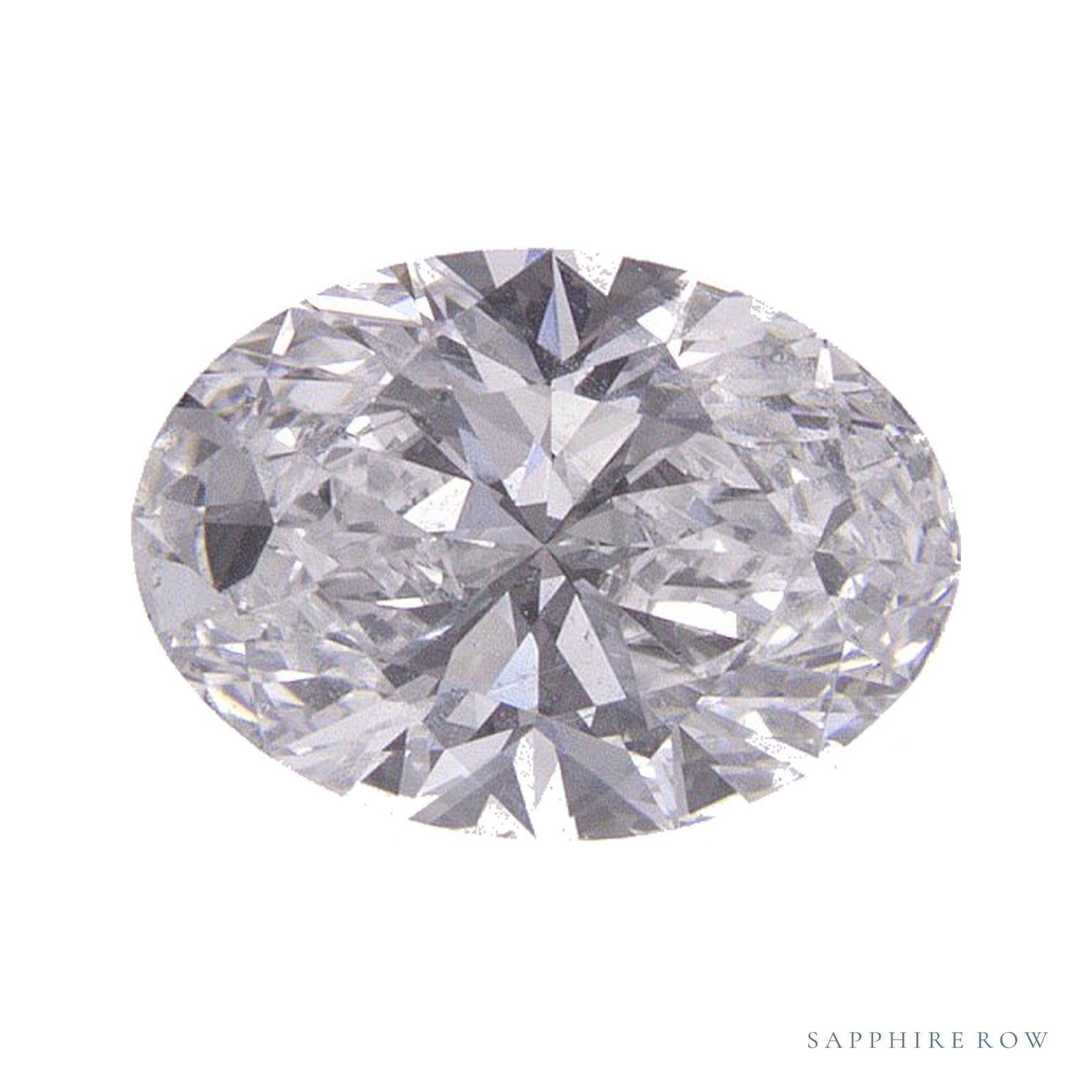 0.92 ct lab-grown diamond, oval cut | Sapphire Row · cut4