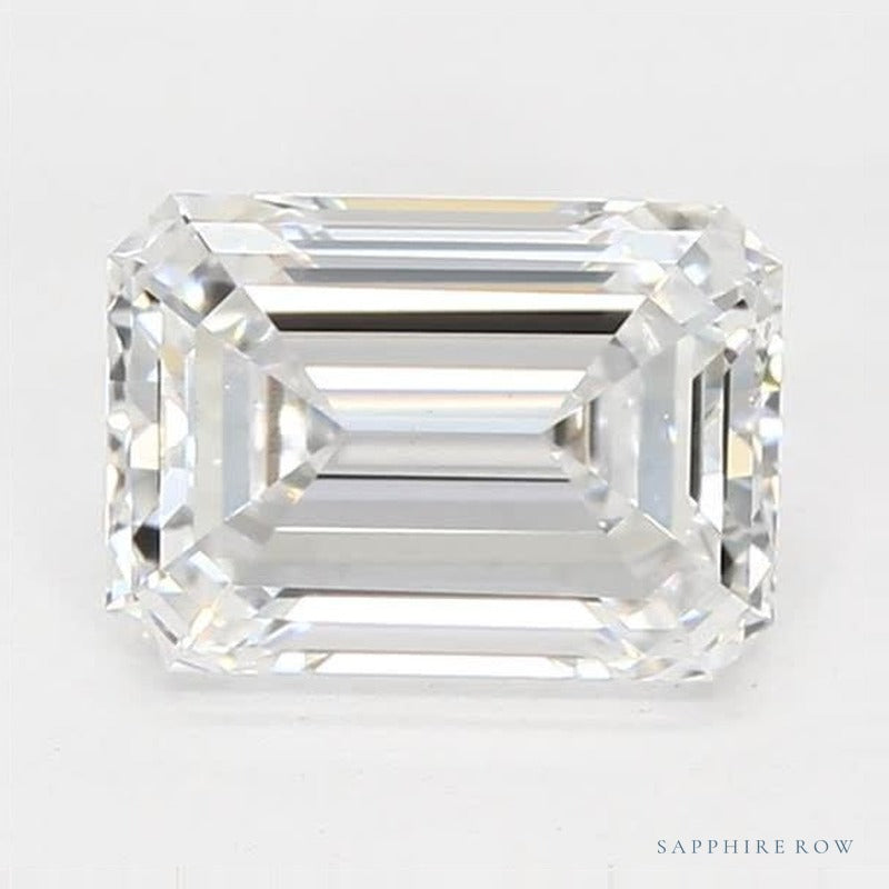0.92 ct lab-grown diamond, emerald cut | Sapphire Row · cut6
