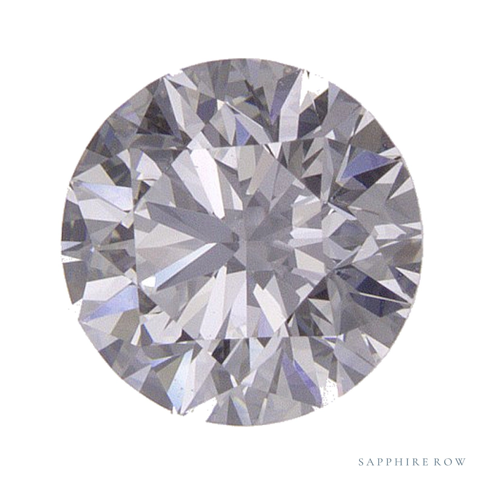 0.92 ct lab-grown diamond, round cut | Sapphire Row · cut4