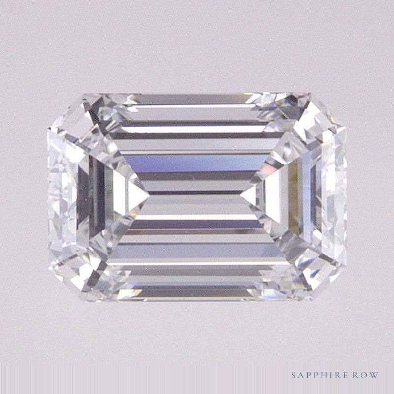 0.92 ct lab-grown diamond, emerald cut | Sapphire Row · cut6