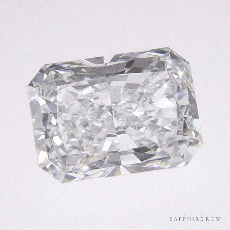 0.91 ct lab-grown diamond, radiant cut | Sapphire Row · cut7