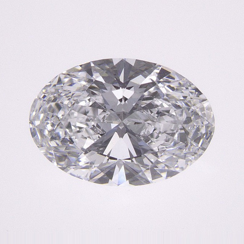 0.91 ct lab-grown diamond, oval cut | Sapphire Row · cut7