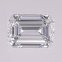 0.91 ct lab-grown diamond, emerald cut | Sapphire Row · cut7