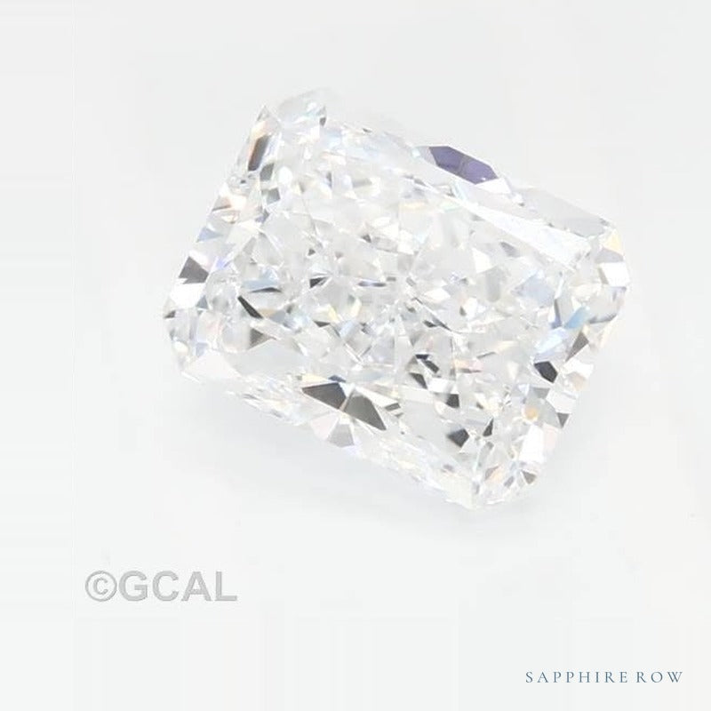0.91 ct lab-grown diamond, radiant cut | Sapphire Row · cut7