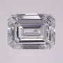 0.91 ct lab-grown diamond, emerald cut | Sapphire Row · cut7