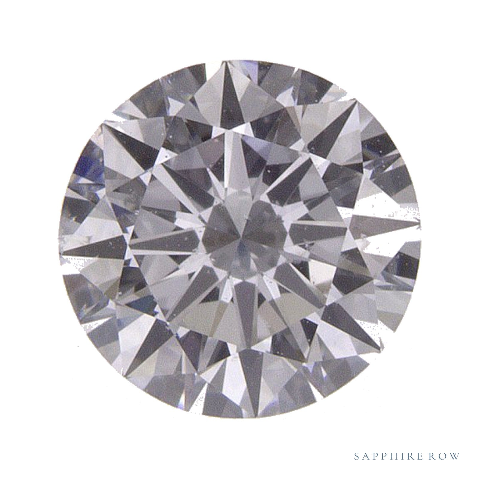 0.90 ct natural diamond, round cut | Sapphire Row · cut4