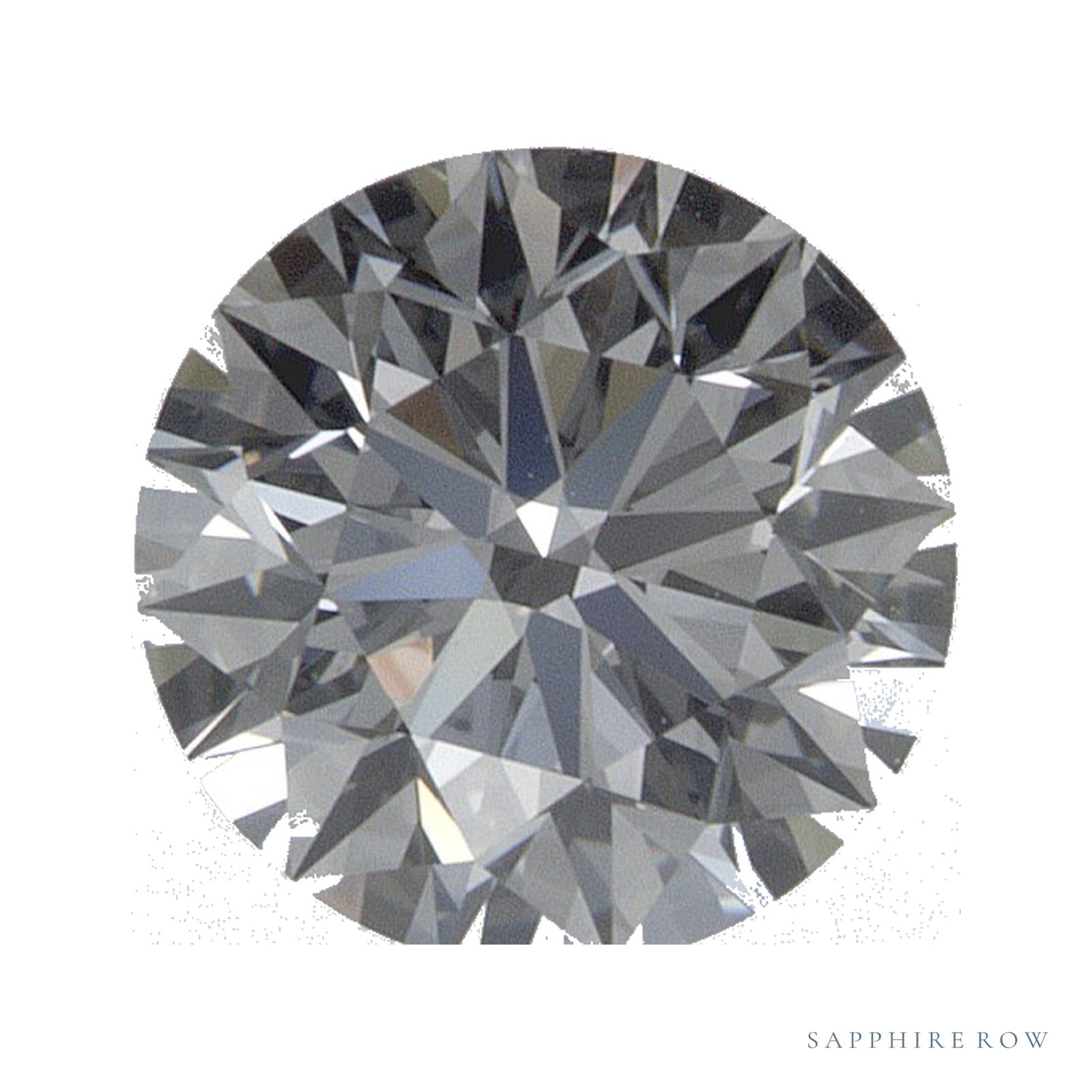 0.90 ct natural diamond, round cut | Sapphire Row · cut4