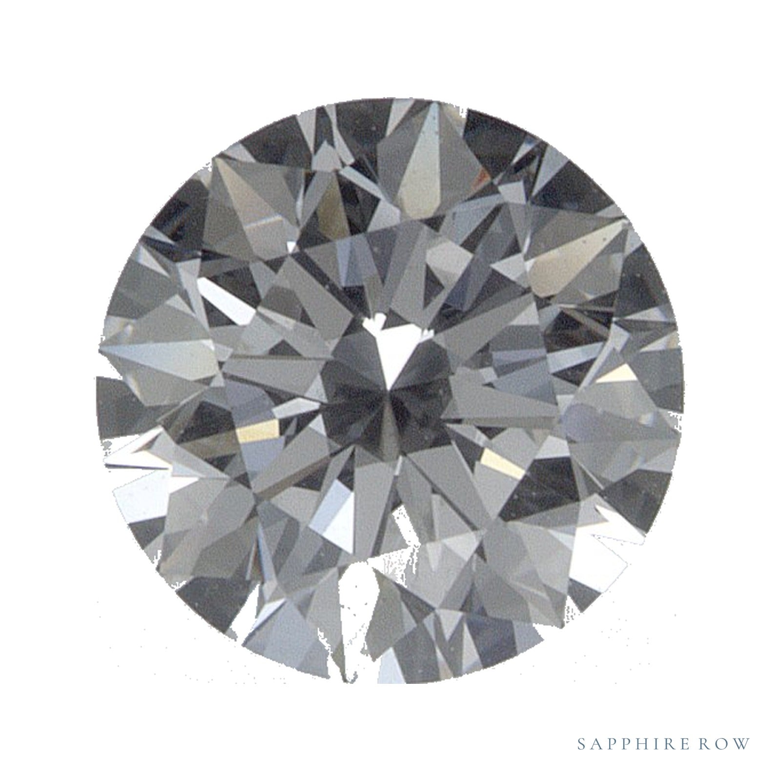 0.90 ct natural diamond, round cut | Sapphire Row · cut4