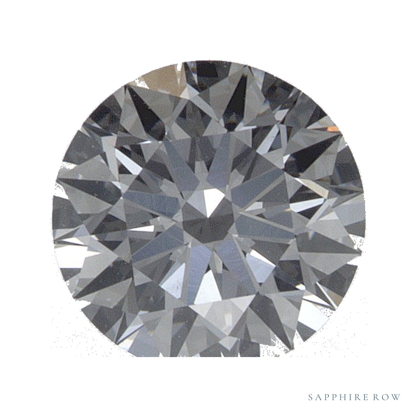 0.90 ct natural diamond, round cut | Sapphire Row · cut4