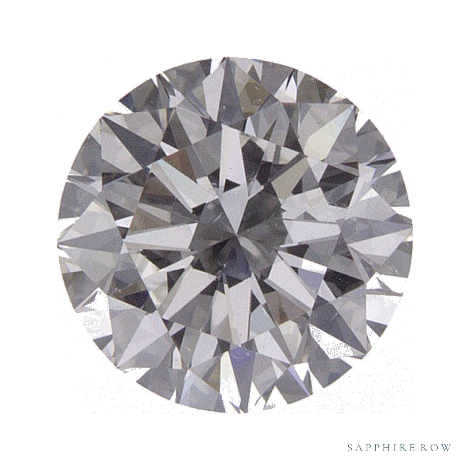 0.90 ct natural diamond, round cut | Sapphire Row · cut4