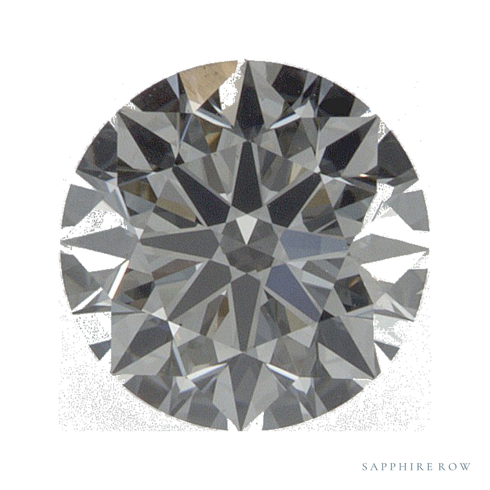 0.90 ct natural diamond, round cut | Sapphire Row · cut4