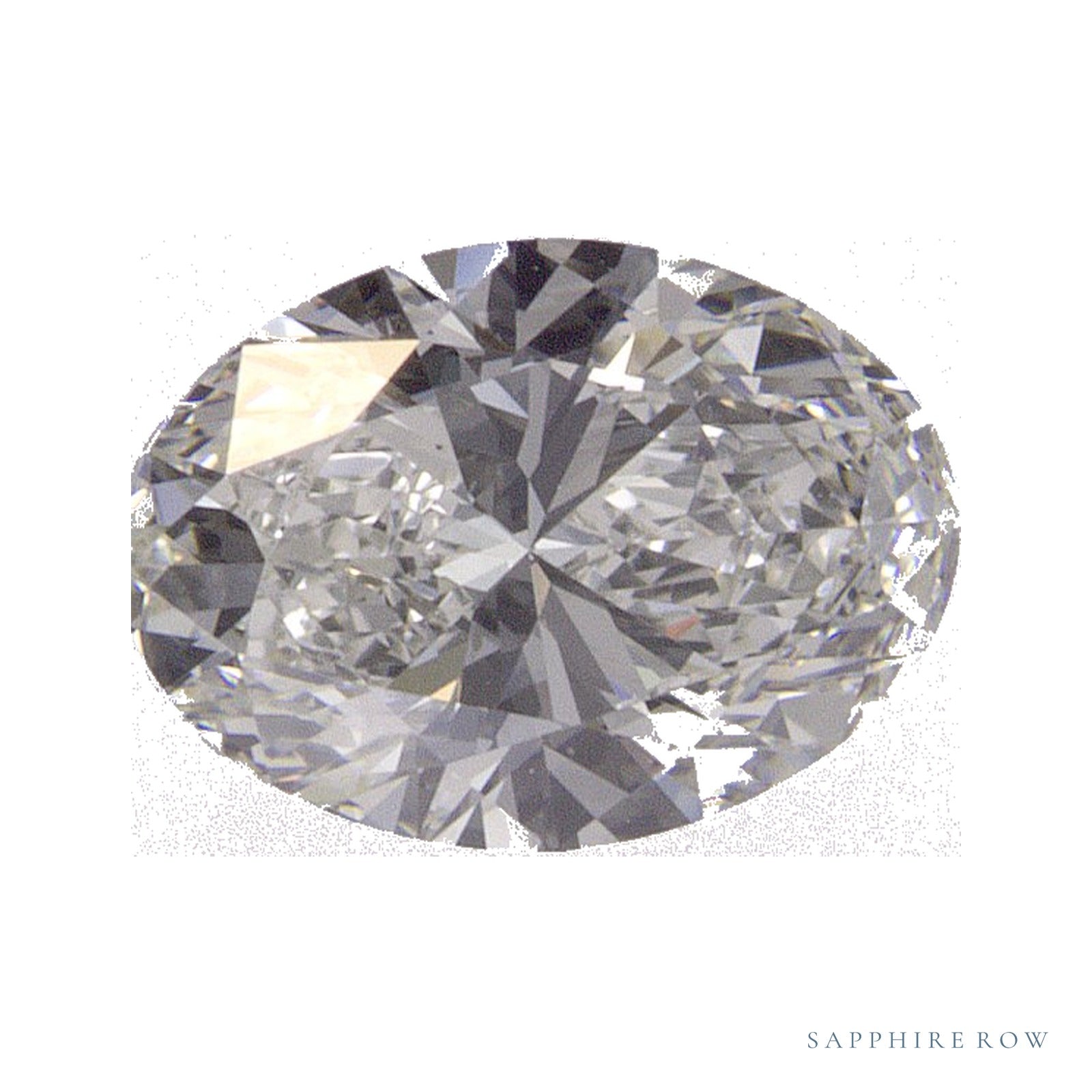 0.90 ct natural diamond, oval cut | Sapphire Row · cut4