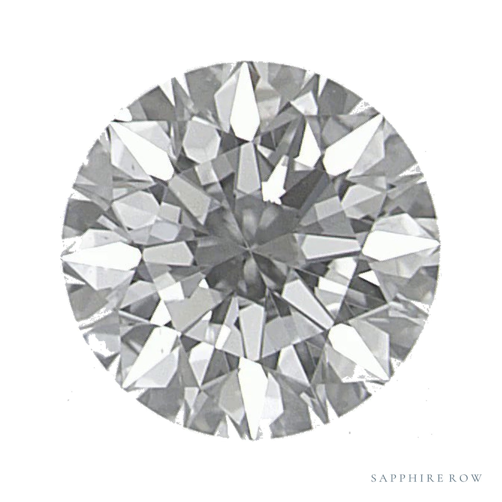 0.90 ct natural diamond, round cut | Sapphire Row · cut4