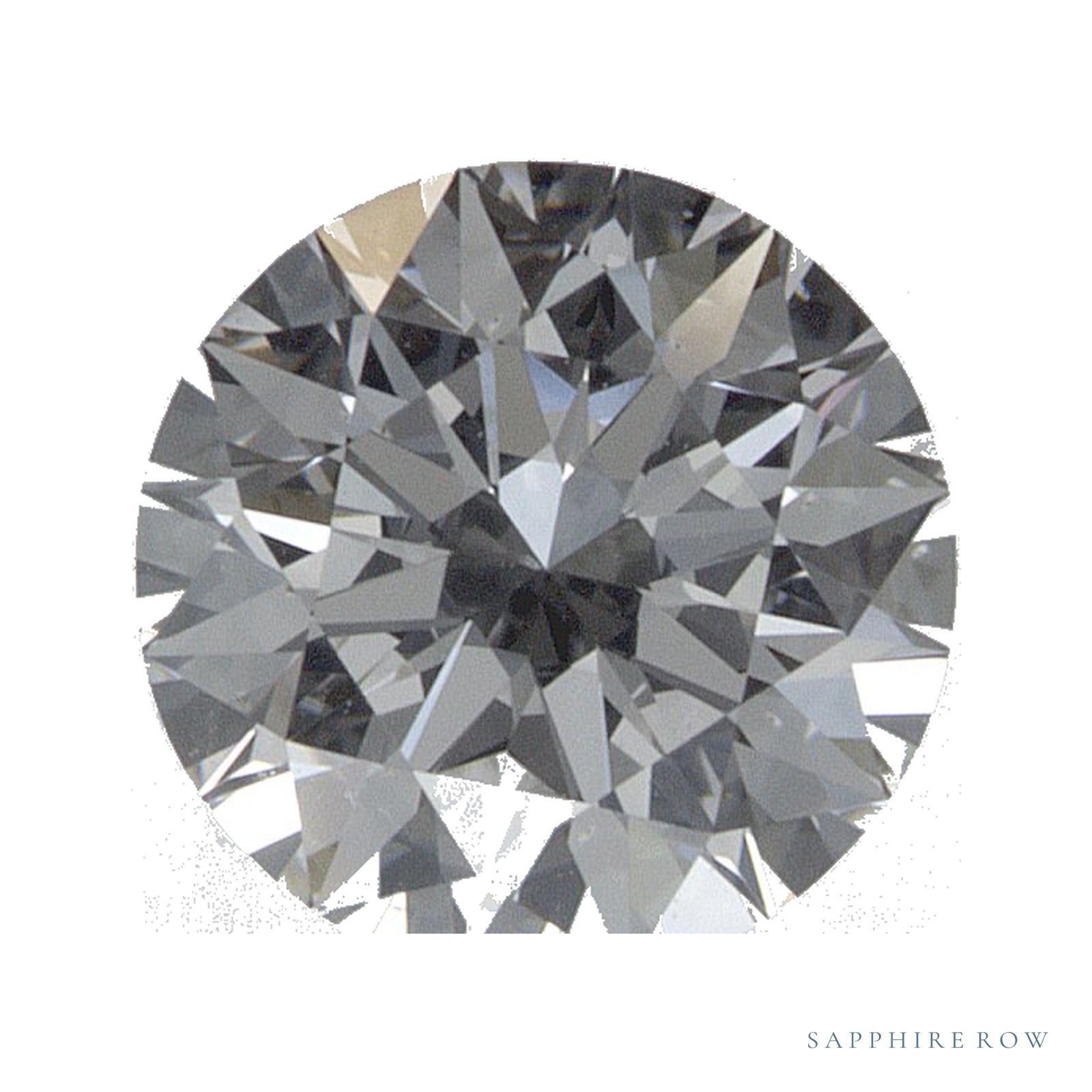 0.90 ct natural diamond, round cut | Sapphire Row · cut4