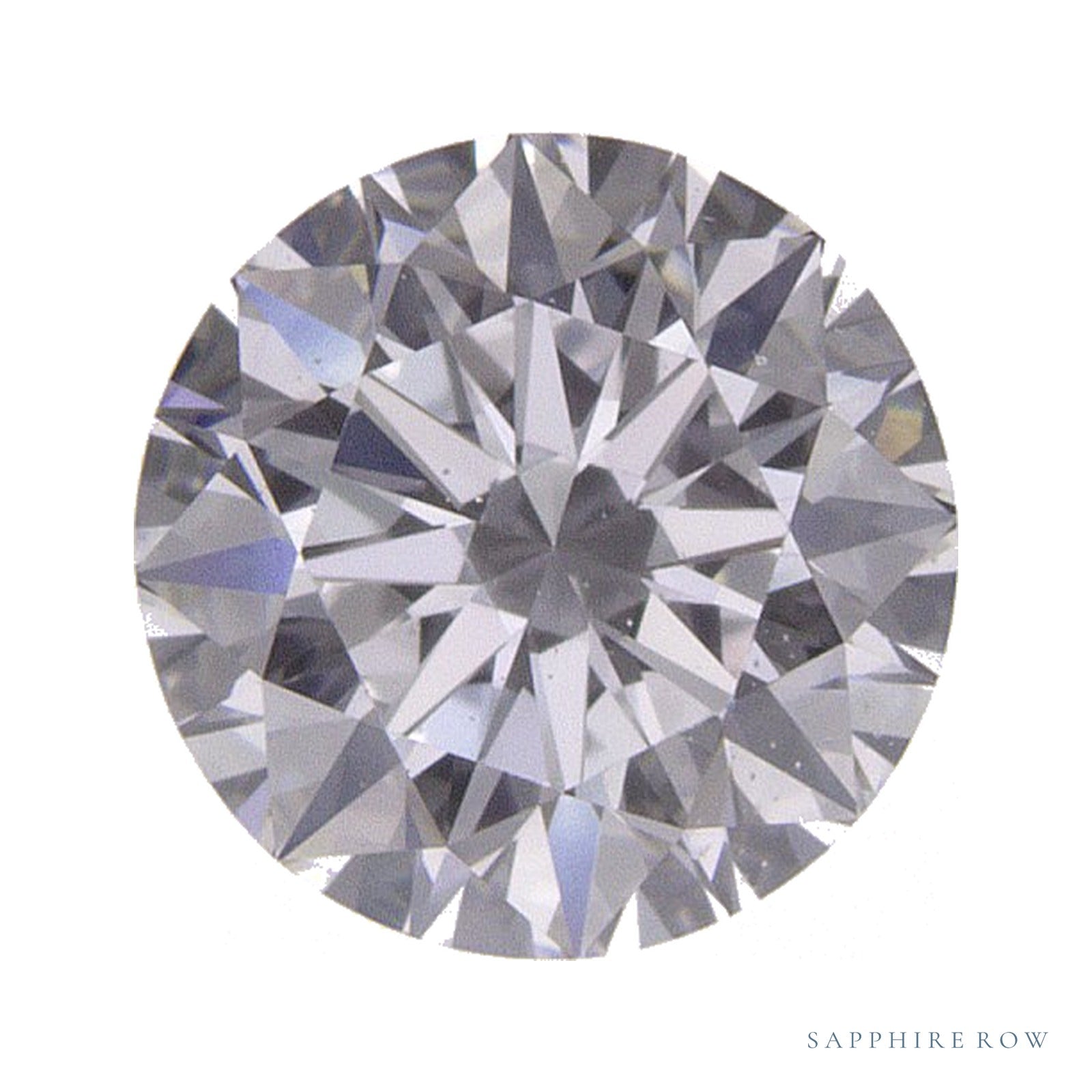 0.90 ct natural diamond, round cut | Sapphire Row · cut4