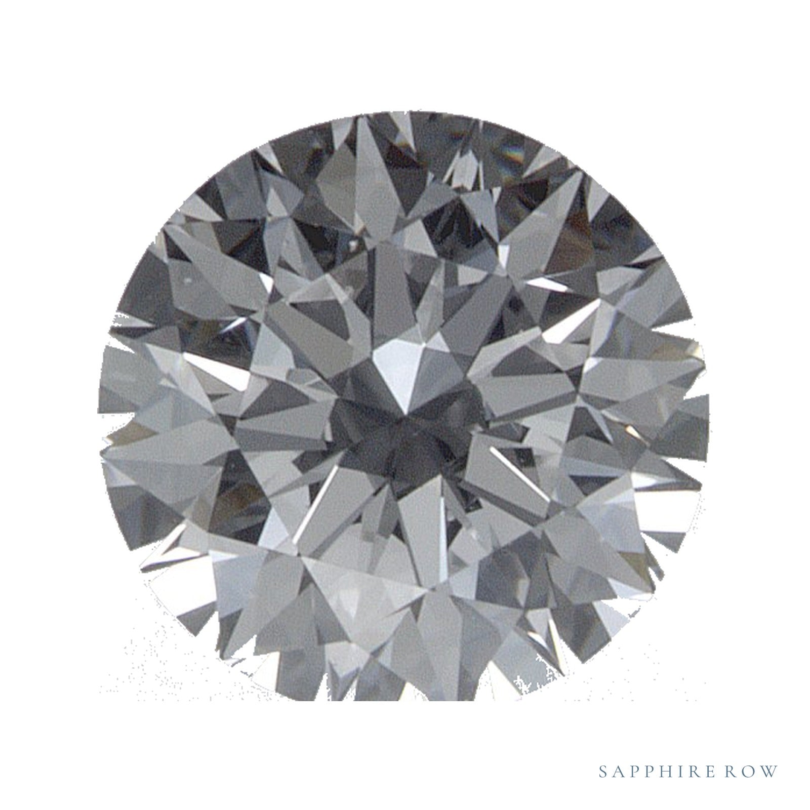 0.90 ct natural diamond, round cut | Sapphire Row · cut4