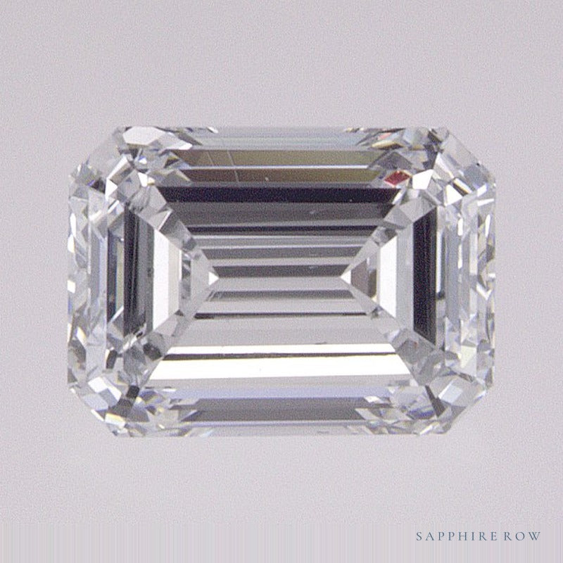 0.90 ct lab-grown diamond, emerald cut | Sapphire Row · cut6