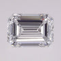 0.90 ct lab-grown diamond, emerald cut | Sapphire Row · cut7