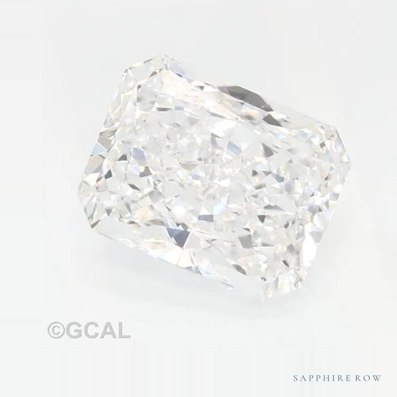 0.89 ct lab-grown diamond, radiant cut | Sapphire Row · cut7