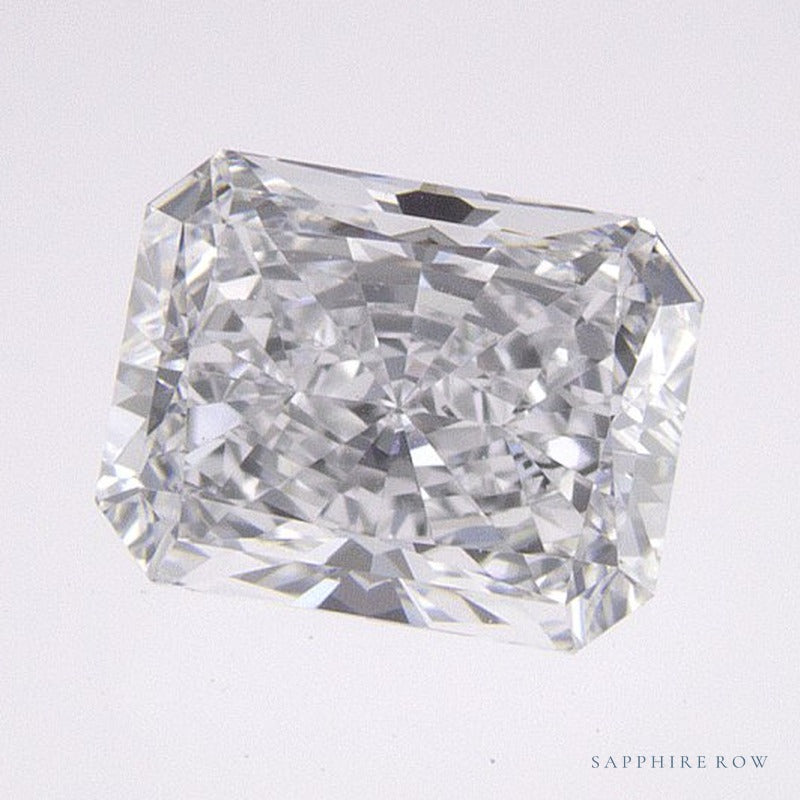 0.89 ct lab-grown diamond, radiant cut | Sapphire Row · cut7
