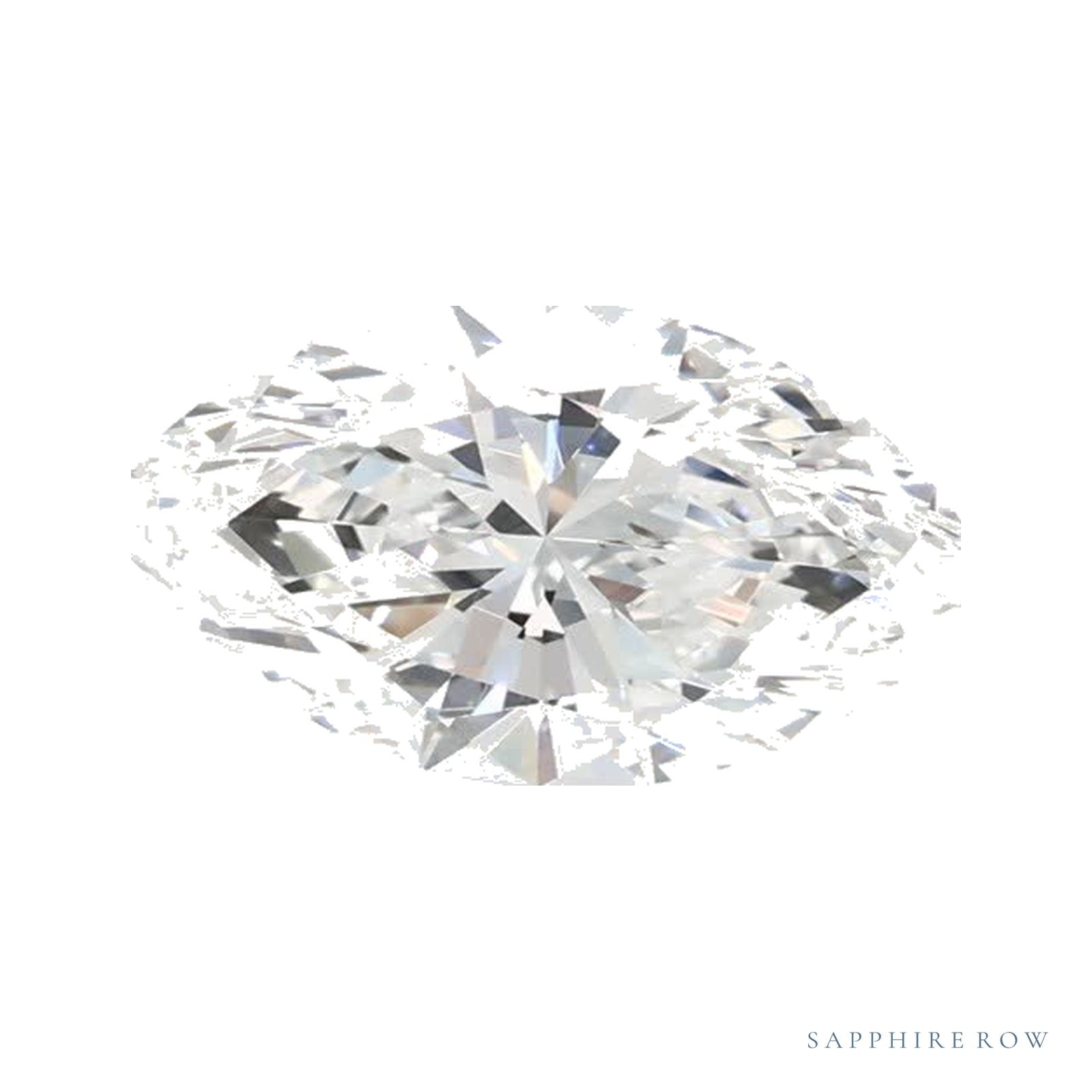 0.88 ct lab-grown diamond, marquise cut | Sapphire Row · cut4