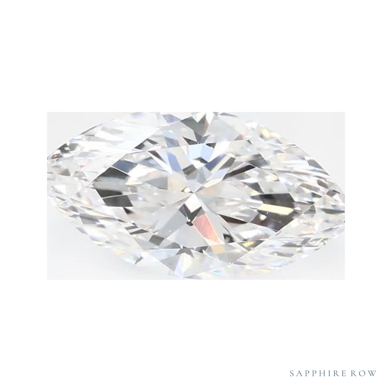 0.87 ct lab-grown diamond, marquise cut | Sapphire Row · cut4