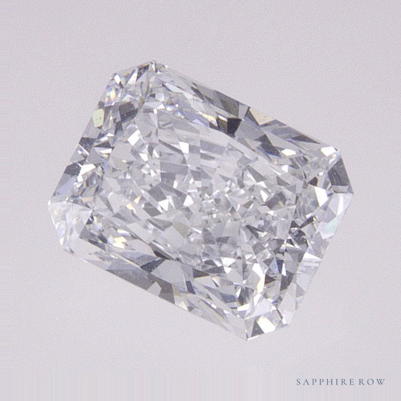 0.87 ct lab-grown diamond, radiant cut | Sapphire Row · cut7