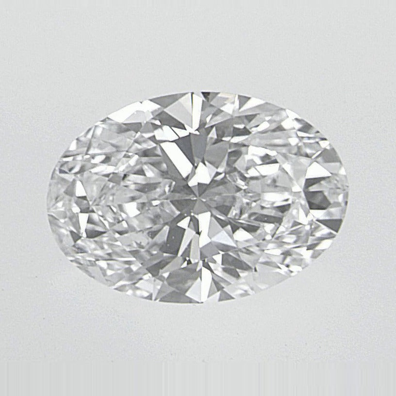 0.84 ct lab-grown diamond, oval cut | Sapphire Row · cut7