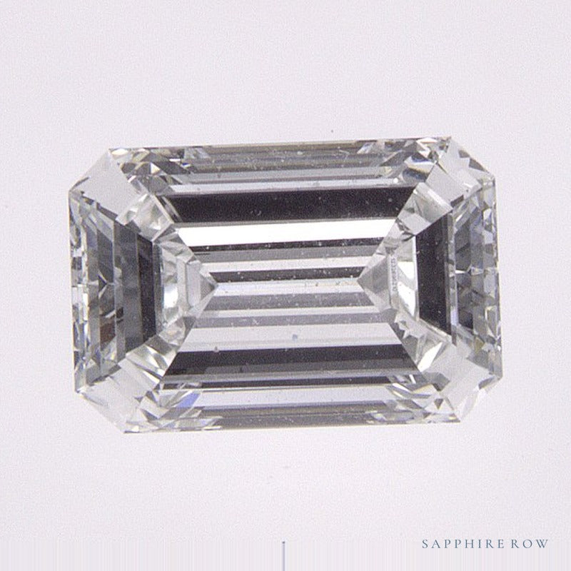 0.82 ct natural diamond, emerald cut | Sapphire Row · cut6
