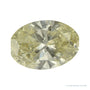 0.82 ct lab-grown fancy vivid yellow diamond, oval cut | Sapphire Row · cut4