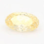 0.82 ct lab-grown fancy vivid yellow diamond, oval cut | Sapphire Row · cut7